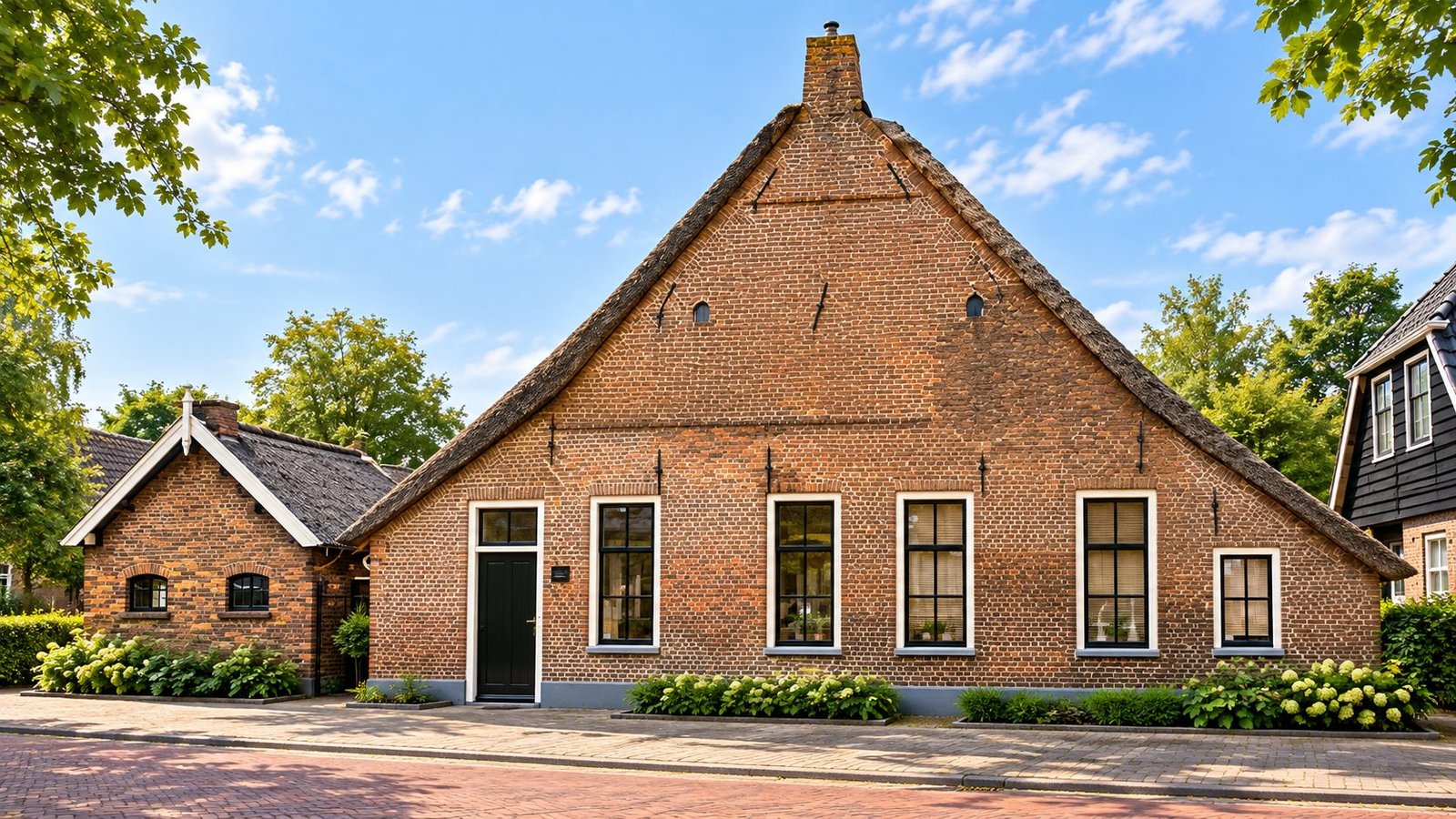 The building of Tandartspraktijk Diever in the centre of Diever